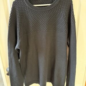 lululemon athletica Black Crewneck Sweater